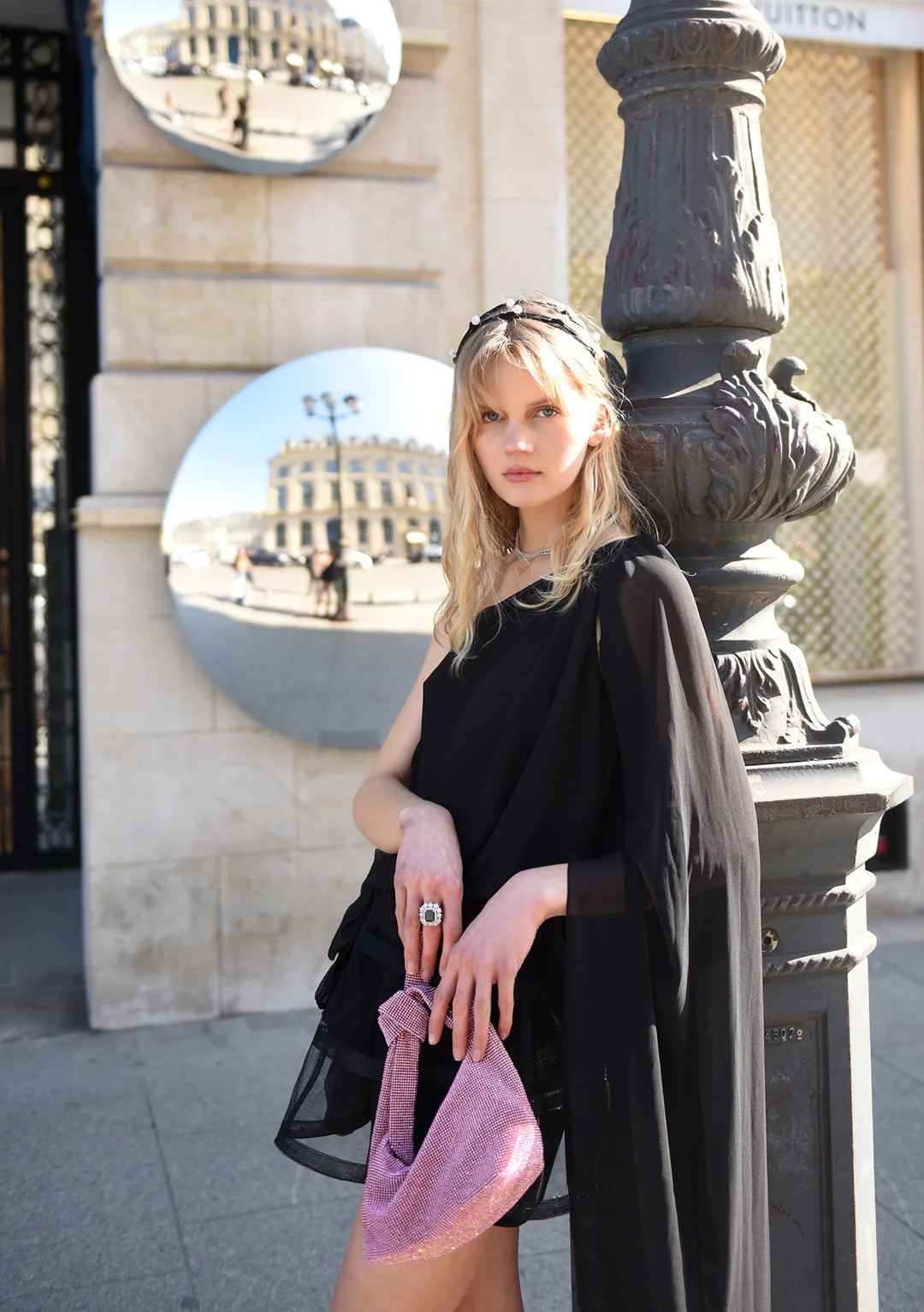 Emm Kuo Waverly Pink Bag