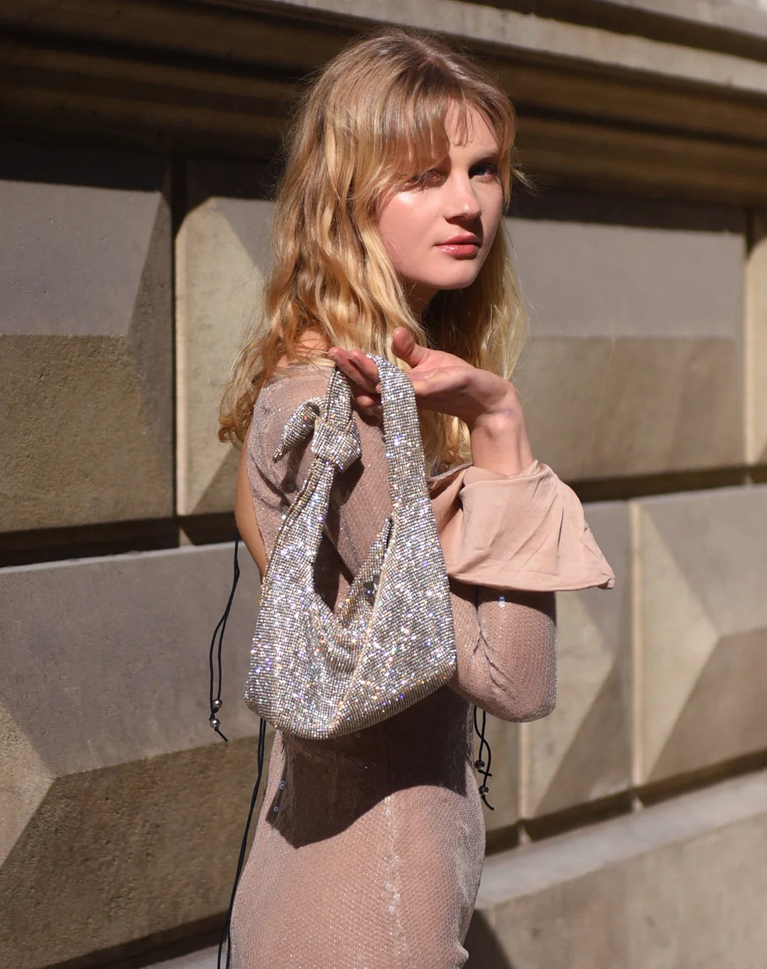 Emm Kuo Waverly Silver Bag