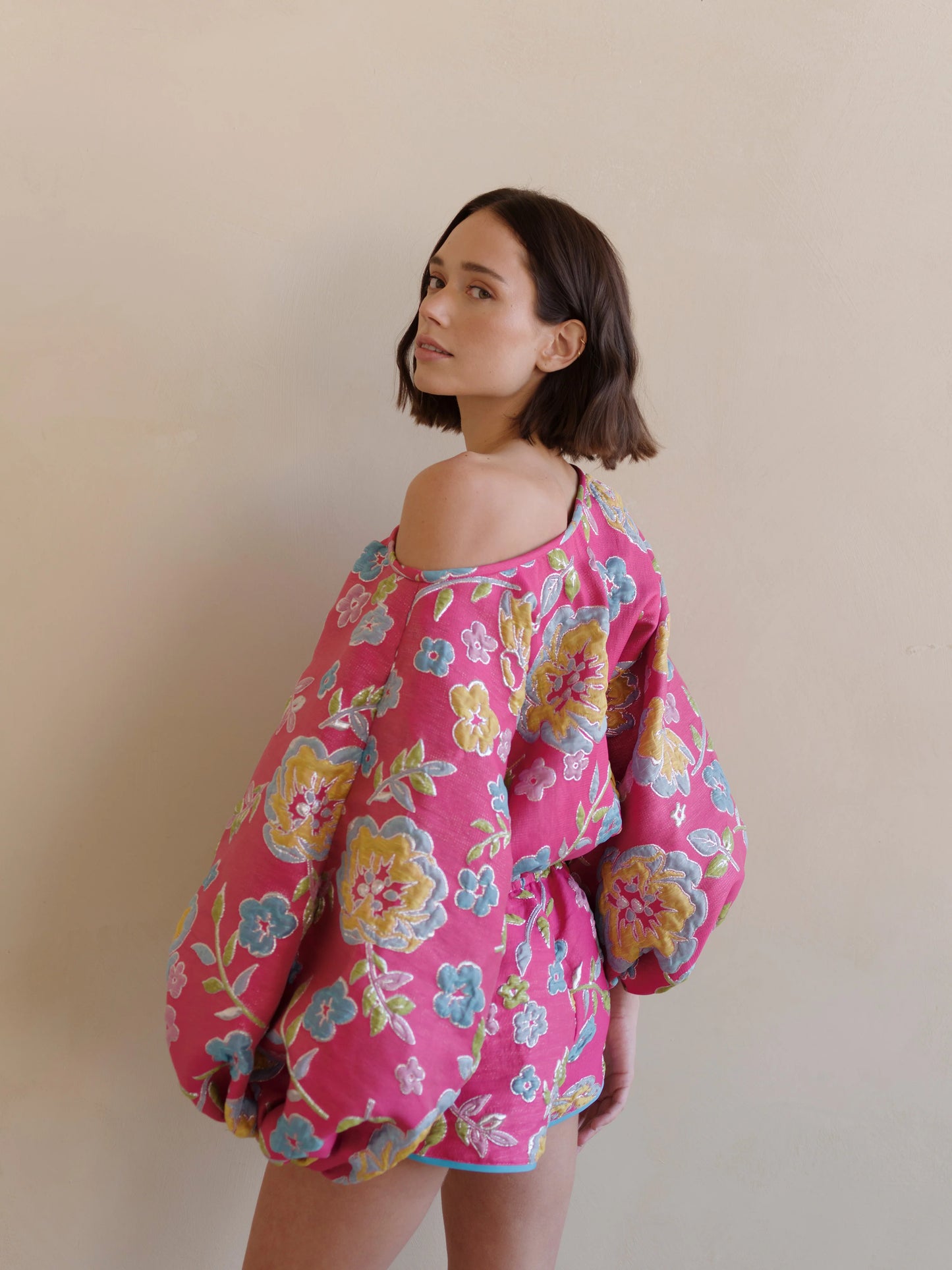 Arianne Elmy Pink Good Luck Top
