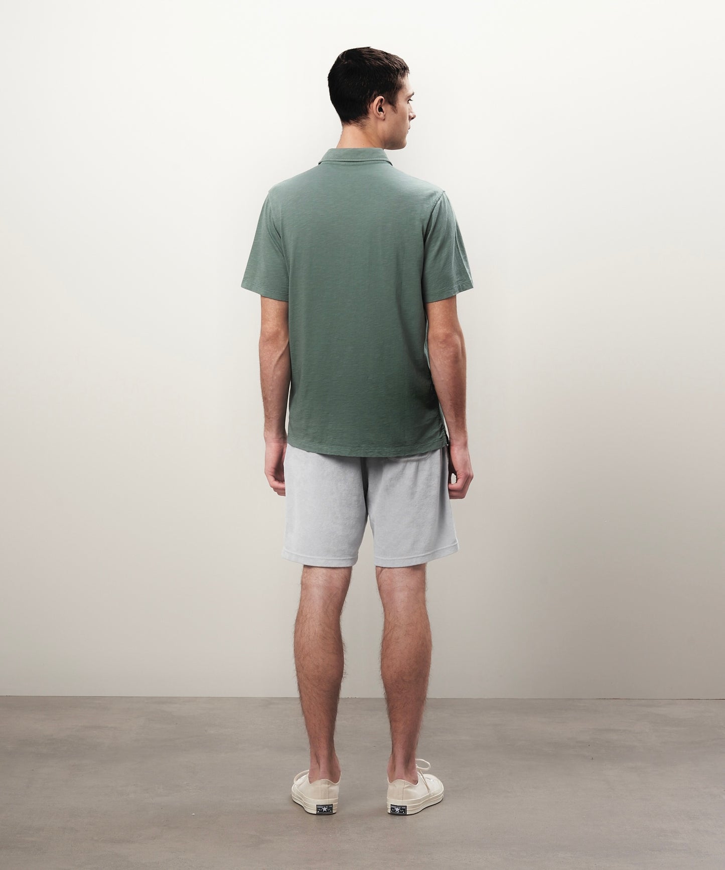 Hartford Olive Jersey Polo