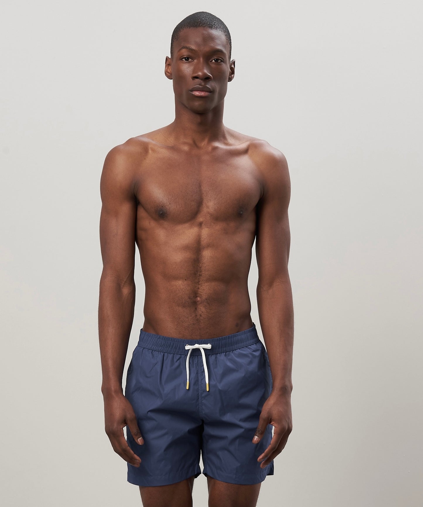 Hartford Nylon Navy Swim Trunks