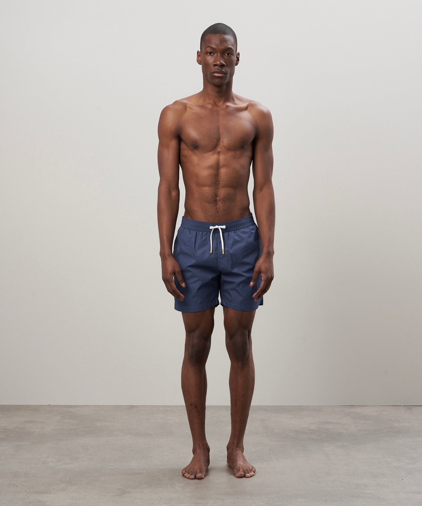 Hartford Nylon Navy Swim Trunks