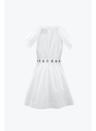 Theo Echo Grommet Belted Dress
