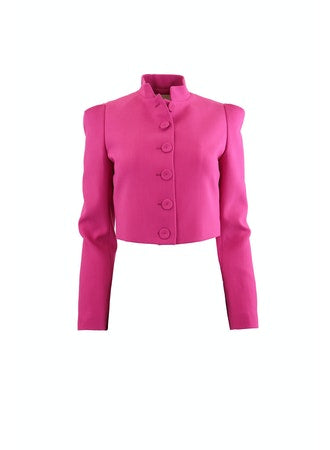 Theo Daphne Cropped Military Jacket