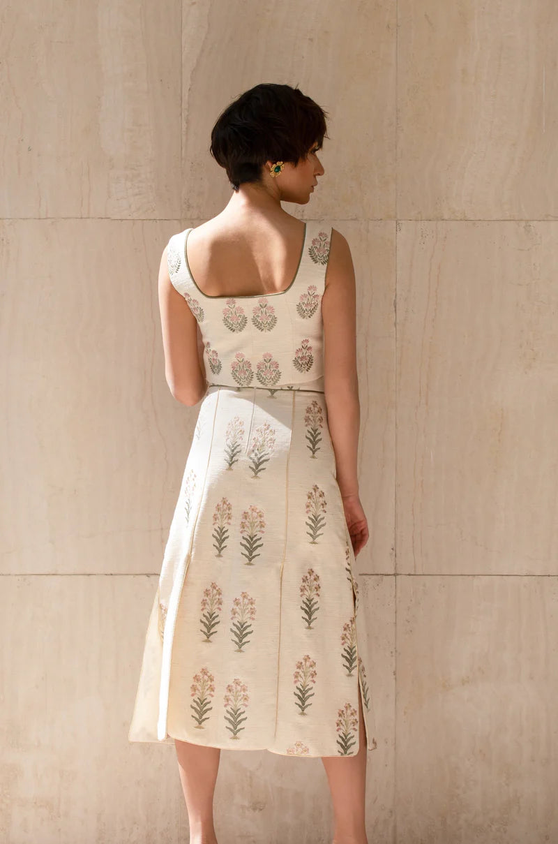 Rose Water House Shalimar Ensemble Ecru