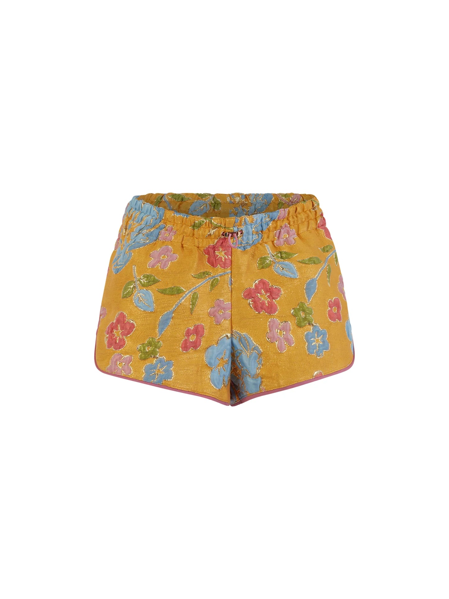 Arianne Elmy Yellow Good Luck Shorts