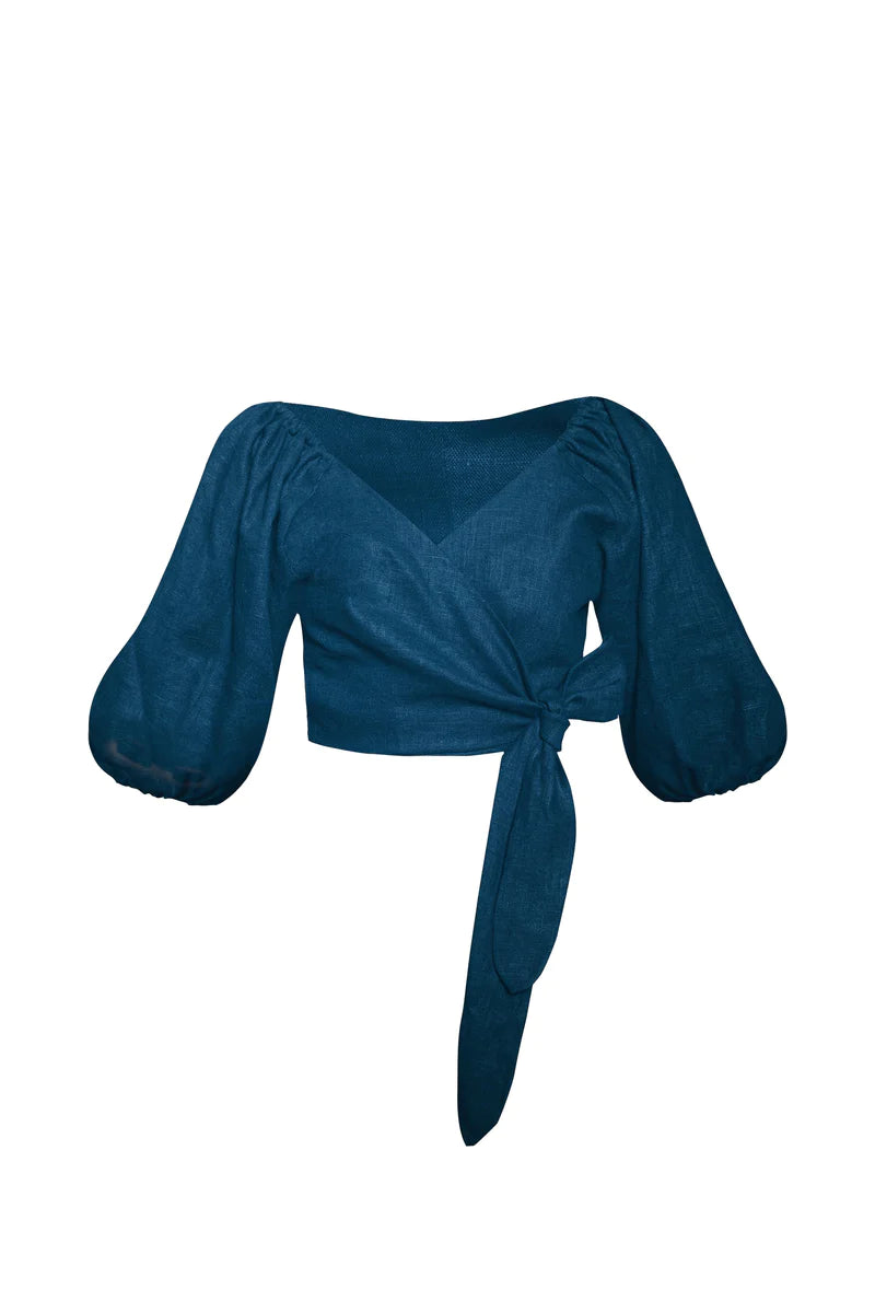 Rose Water House Gilara Wrap Top