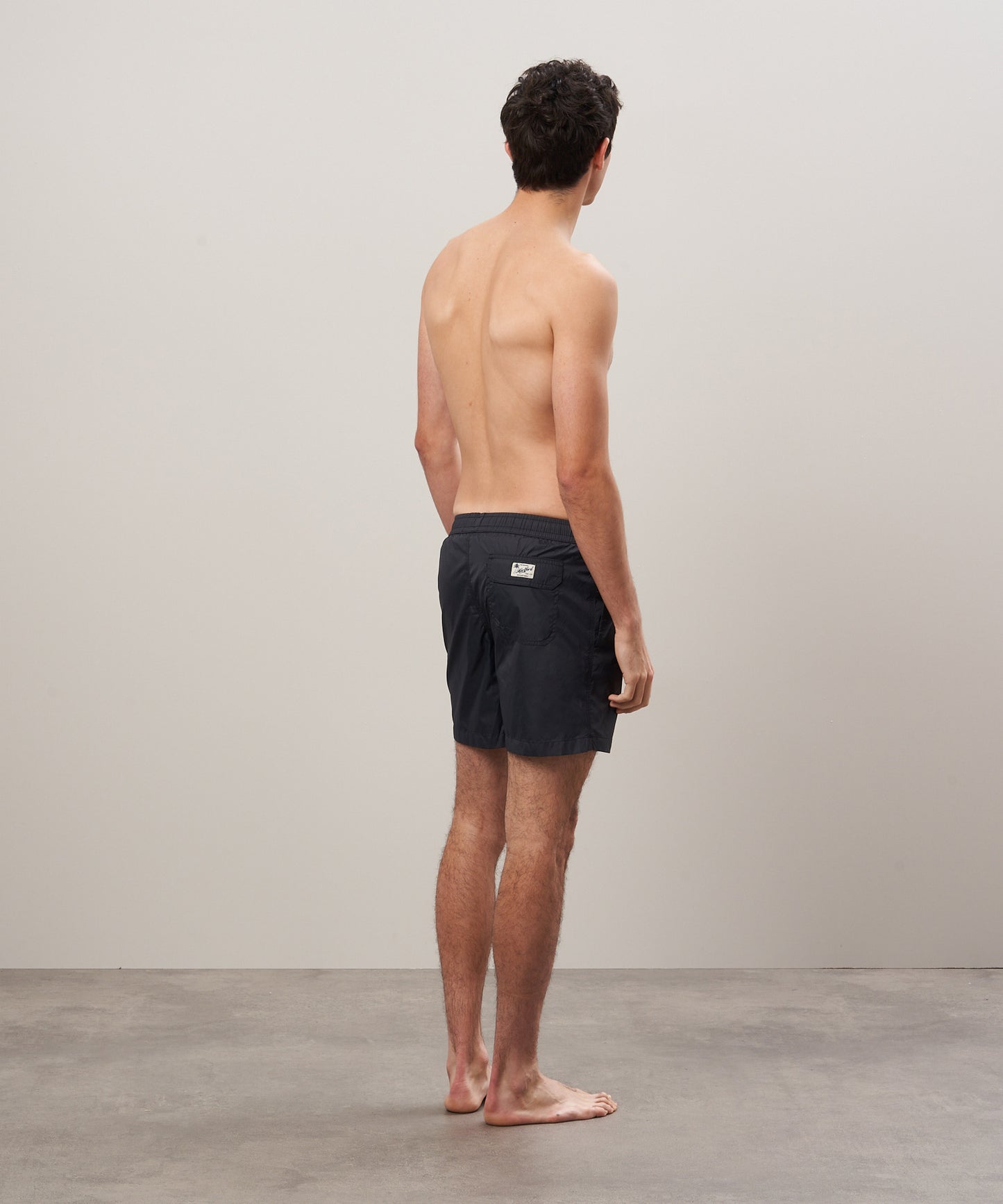 Hartford Nylon Charcoal Swim Trunks