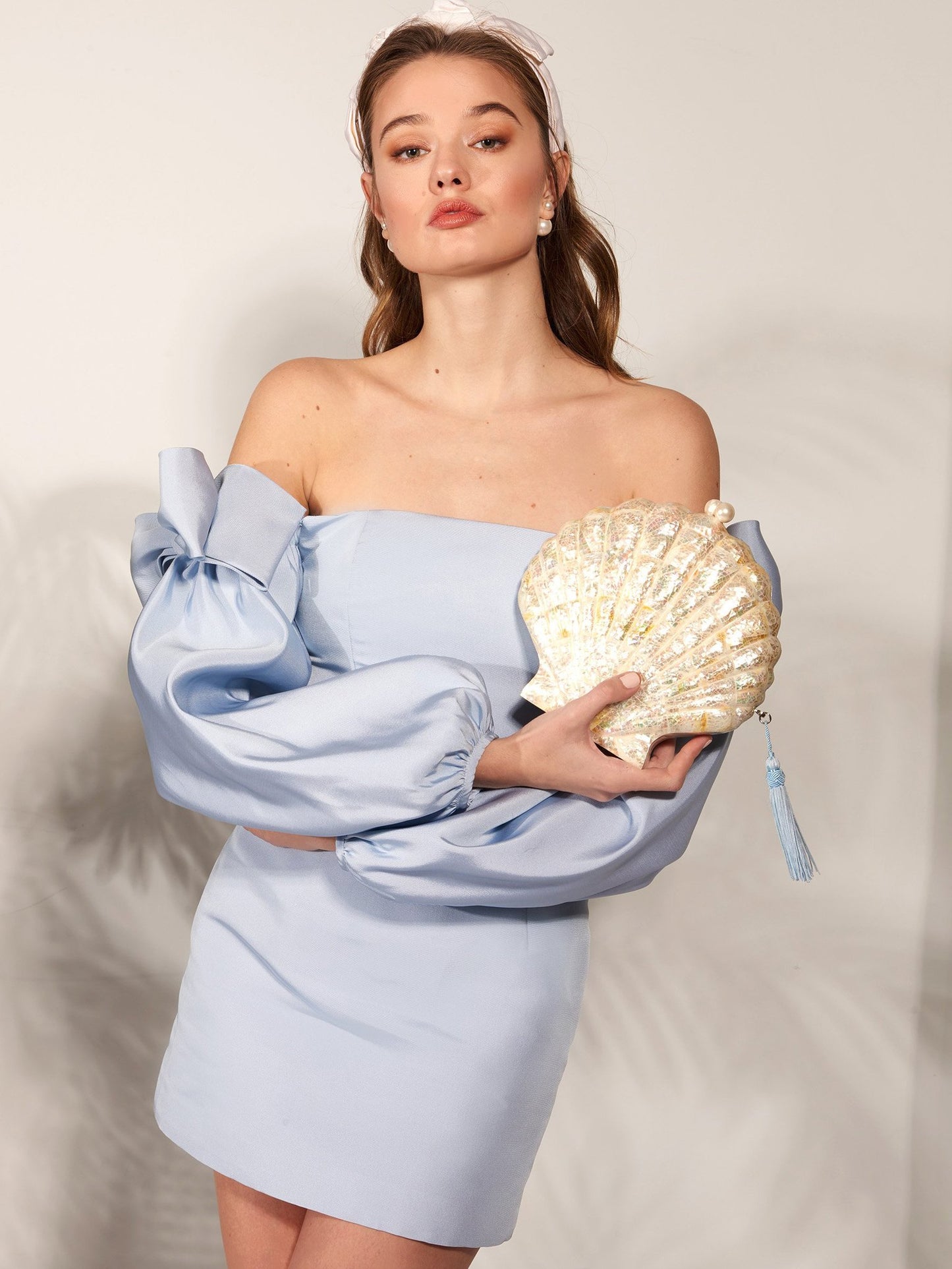 Emm Kuo Le Sirenuse Gold Clutch